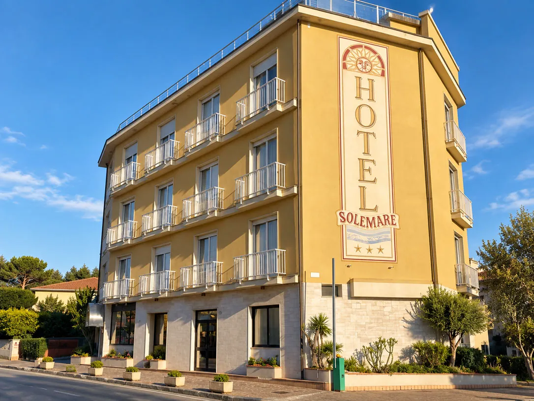 L'Hotel Sole Mare, hotel 3 stelle tra il centro di Diano Marina e San Bartolomeo al Mare