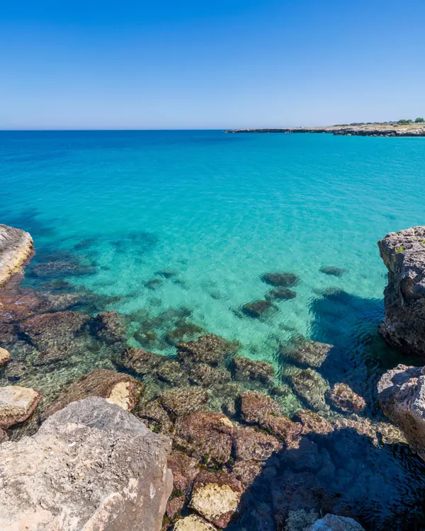 Il mare limpido della Riviera di Ponente, a 100 metri dall'Hotel Sole Mare